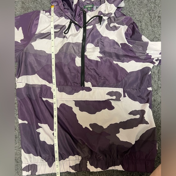 Purple Camo Zip-up Windbreaker! - Picture 12 of 14